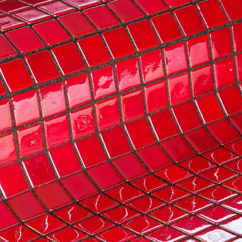 Glass mosaic tile Rubi from Ezarri