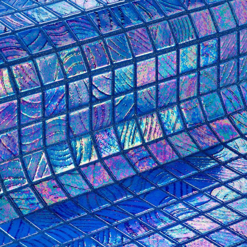 Glass mosaic tile Santorini by Ezarri