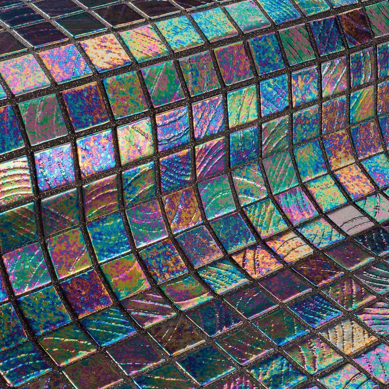 Glass mosaic tile Vesubio by Ezarri