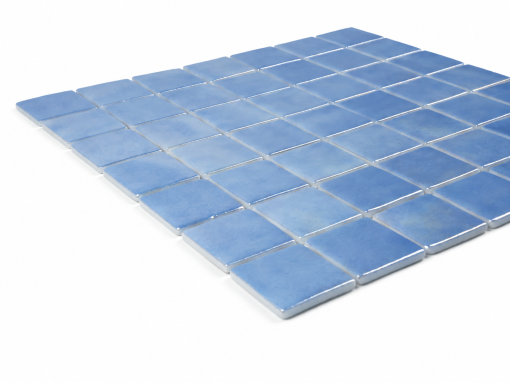 Azur glass mosaic pool tile