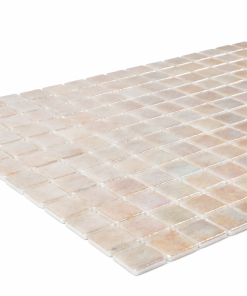 Nacar Pink Pearl Iridescent Glass Mosaic Pool Tile – Iridescent Collection