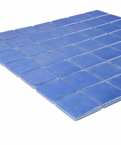 Ocean Deep Blue Iridescent Glass Mosaic Tile for Pools – Iridescent Collection
