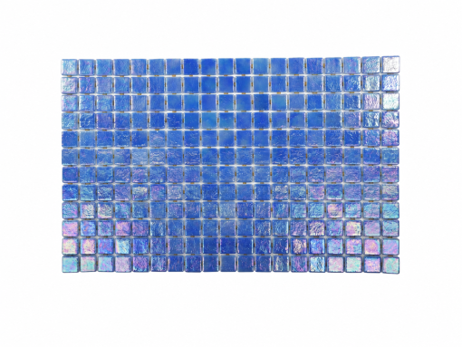 Ocean Deep Blue Iridescent Glass Mosaic Tile for Pools – Iridescent Collection