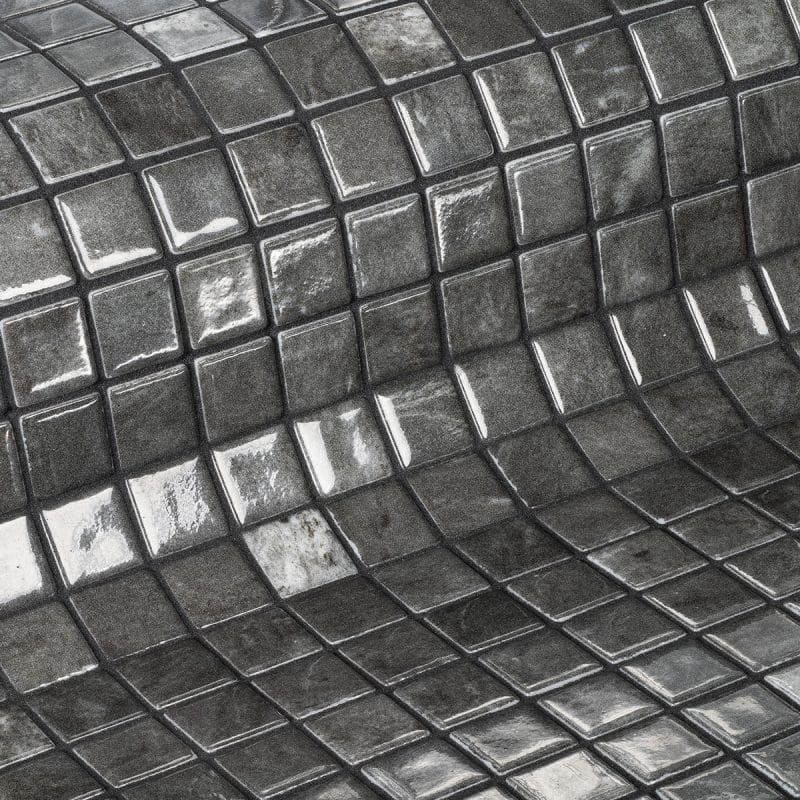 Glass mosaic tile Zircon by Ezarri