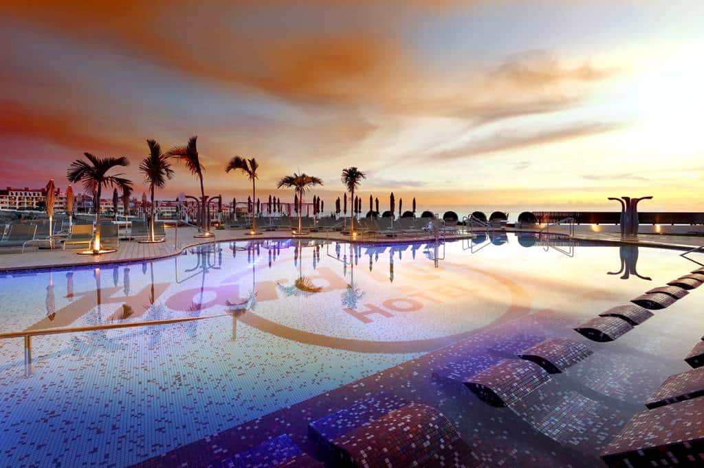 The Hard Rock Hotel Tenerife is using custom mosaic tiles by Ezarri.