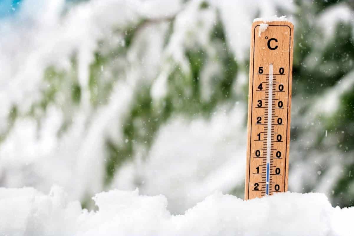 Thermometer is used in cold climate.