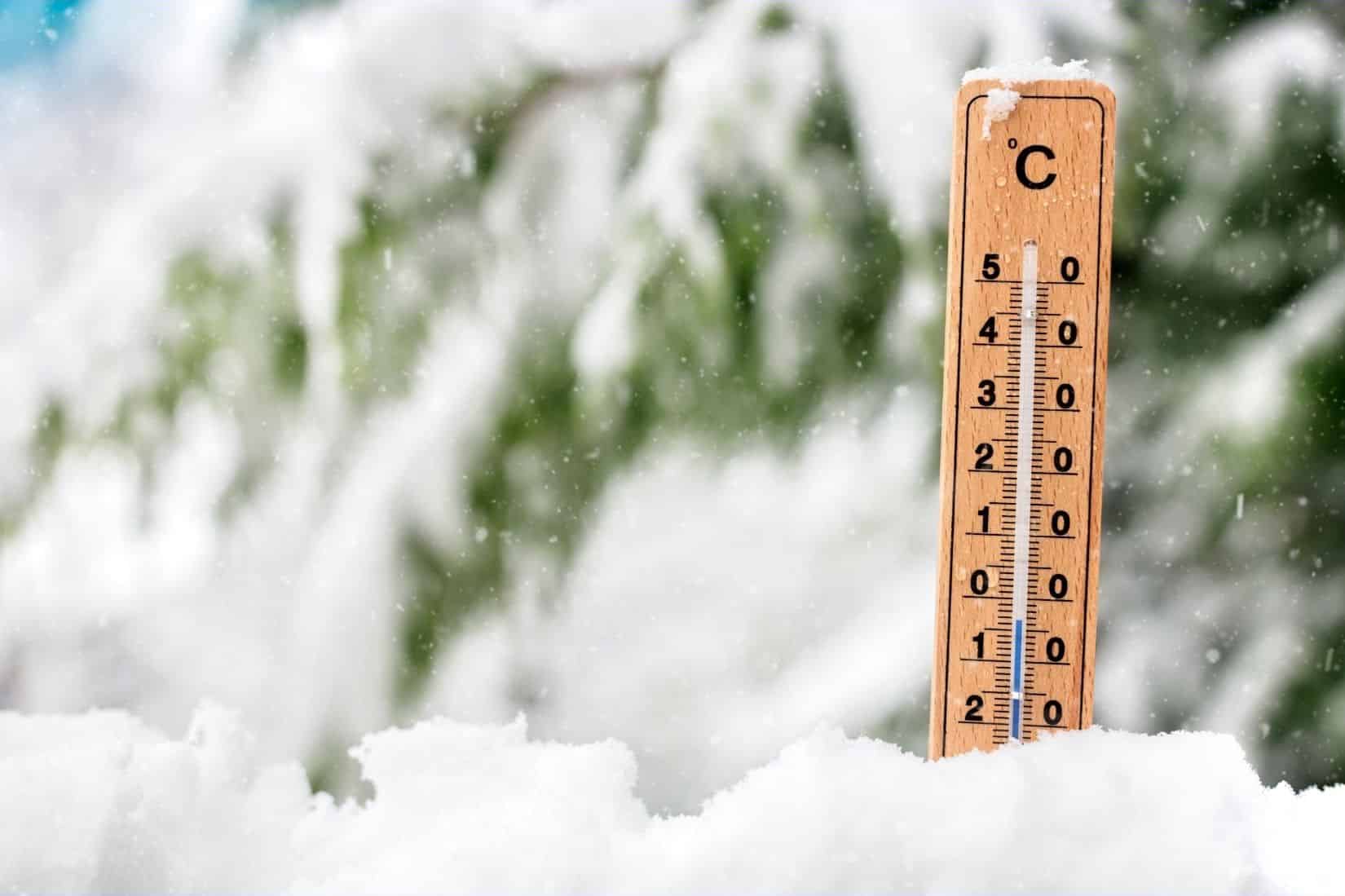 Thermometer is used in cold climate.