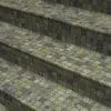 Bali Stone Corner Edge Glass Mosaic Piece
