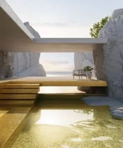 Alternative view of GOLD - Pool Tile