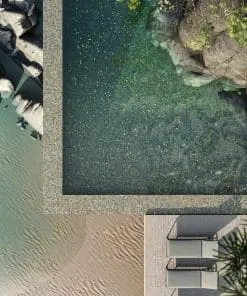 Alternative view of BALI STONE GOLD - Pool Tile