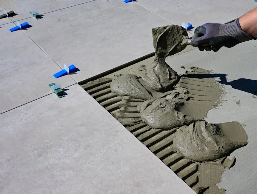 grout adhesive climate