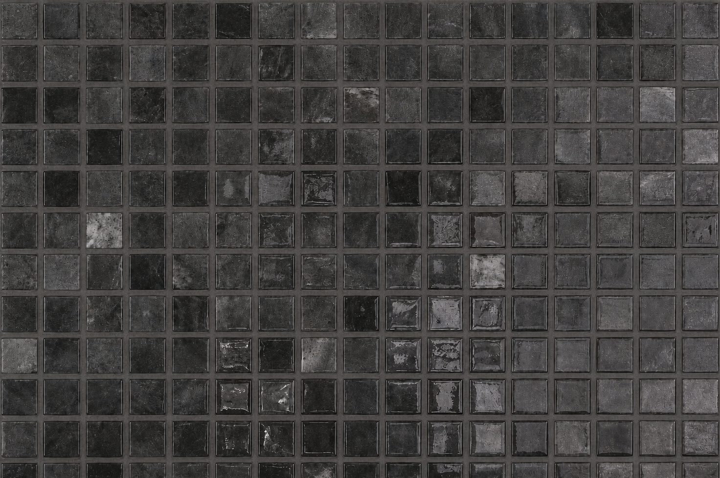 Dark gray grout