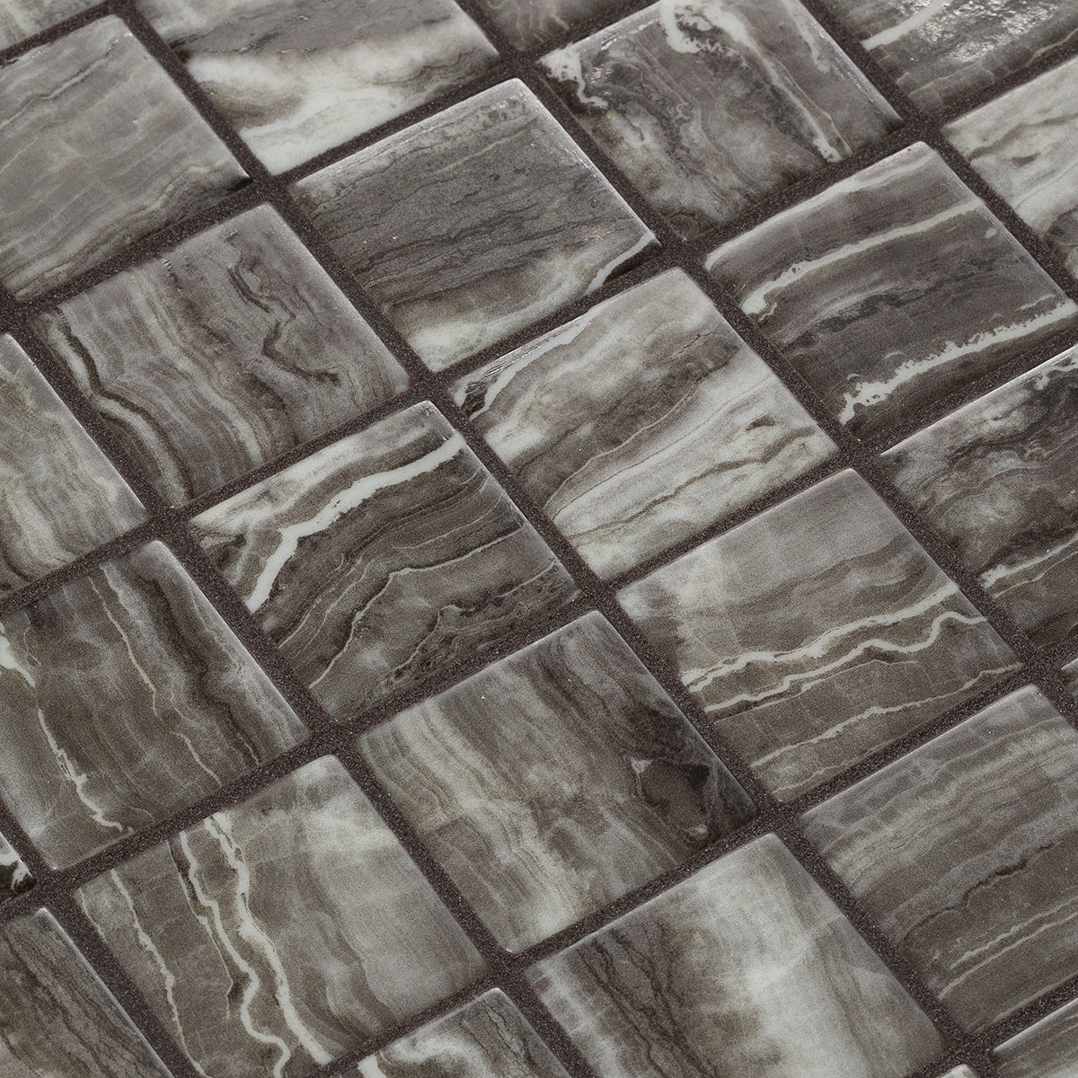 Tigrato 50 mm glass mosaic pool tile
