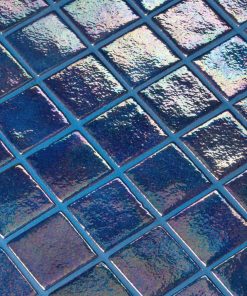 Zafiro 50 mm glass mosaic pool tile